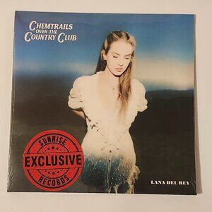 LANA DEL REY Chemtrails Over The Country Club Exclusive RED Vinyl Alternate